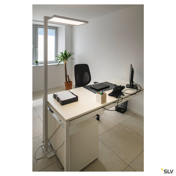 SLV WORKLIGHT, white free-standing lamp. 79 W 4000 K 80° 1005391