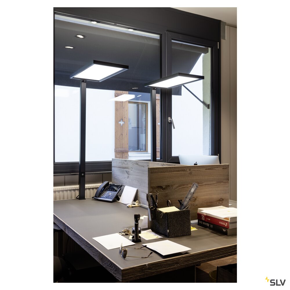 SLV WORKLIGHT, black table lamp. 79 W 4000 K 80° 1005392