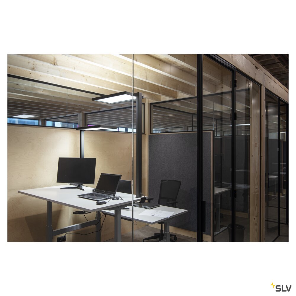 SLV WORKLIGHT, black table lamp. 79 W 4000 K 80° 1005392