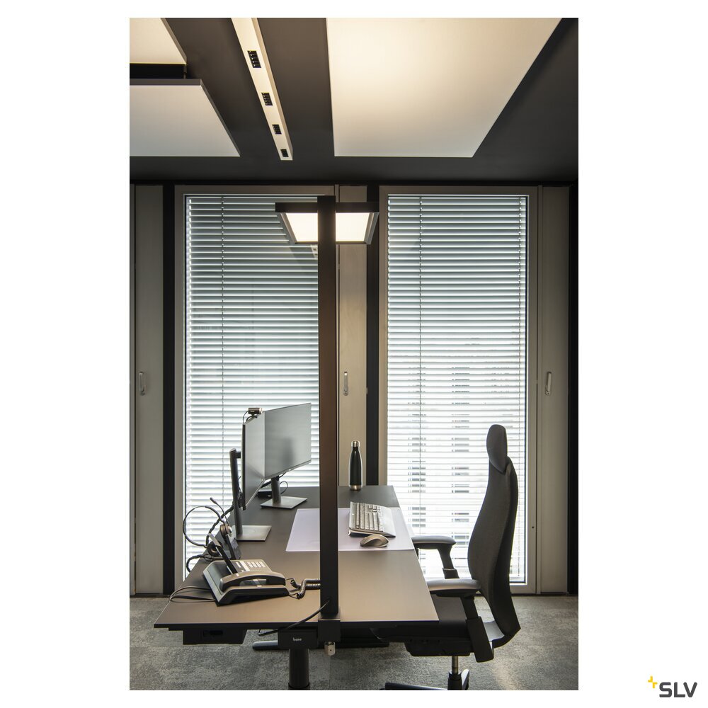 SLV WORKLIGHT, black table lamp. 79 W 4000 K 80° 1005392