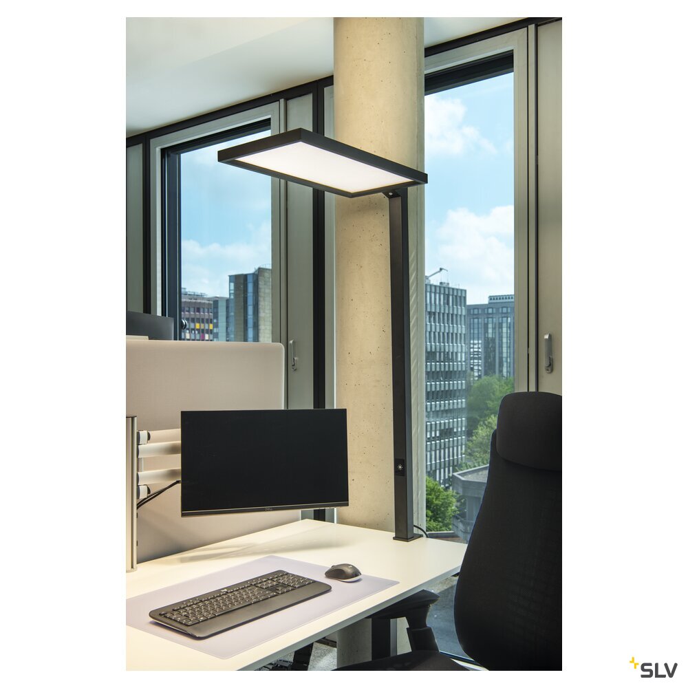 SLV WORKLIGHT, black table lamp. 79 W 4000 K 80° 1005392