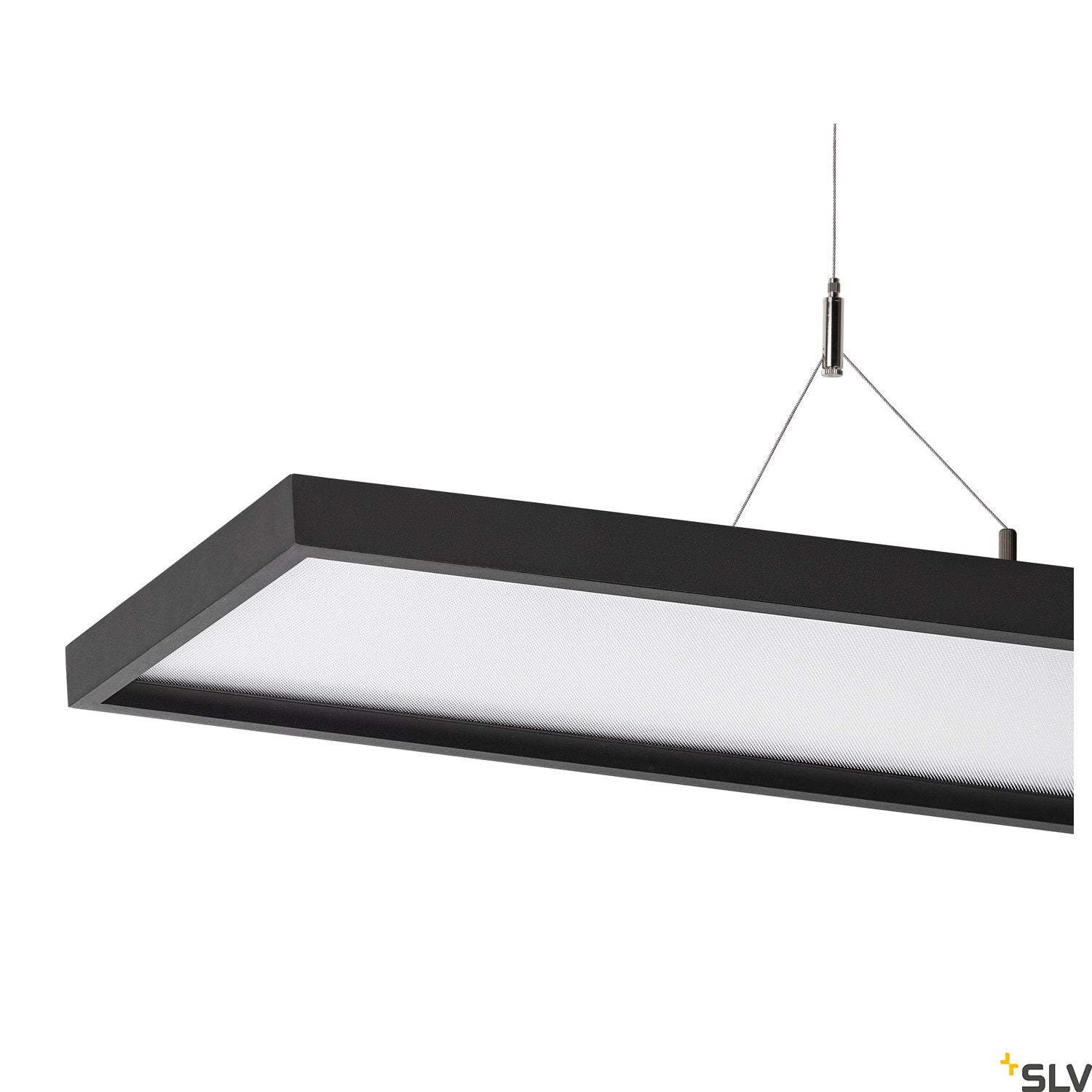 SLV WORKLIGHT DALI, black pendant light, 57W 4000K 80° 1005395