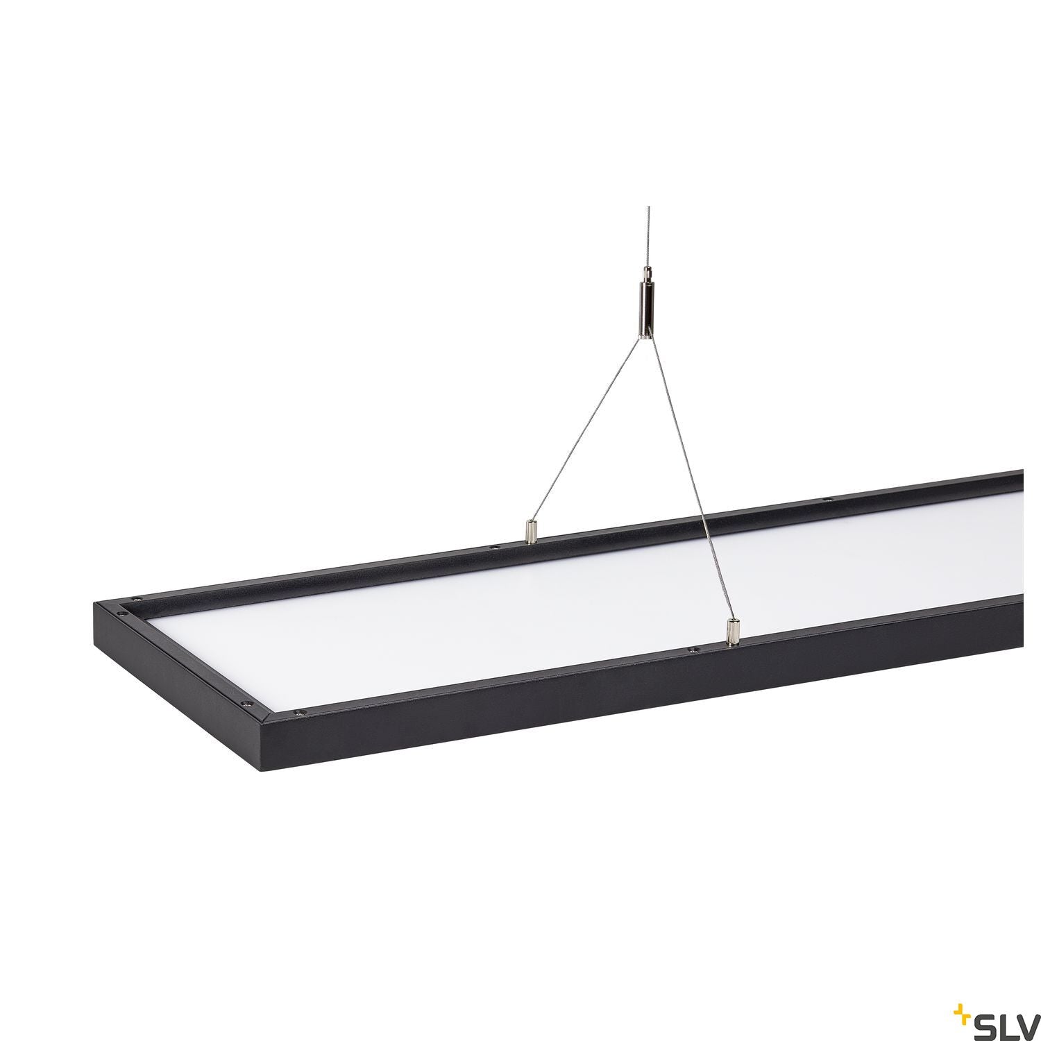 SLV WORKLIGHT DALI, black pendant light, 57W 4000K 80° 1005395