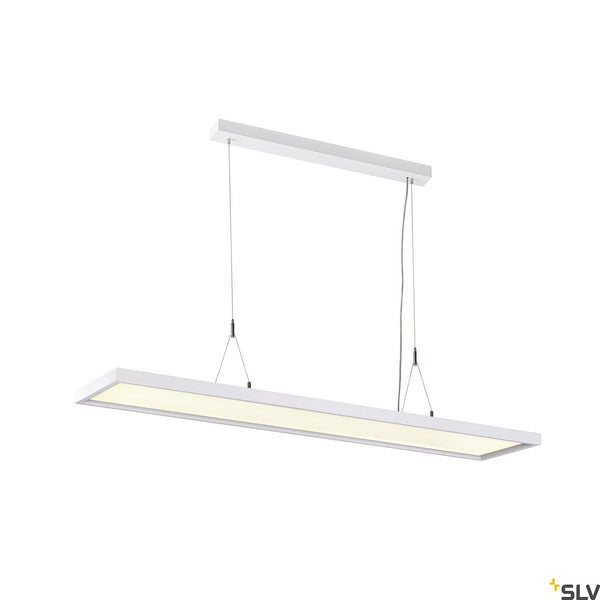 SLV WORKLIGHT DALI, white pendant light, 57W 4000K 80° 1005396
