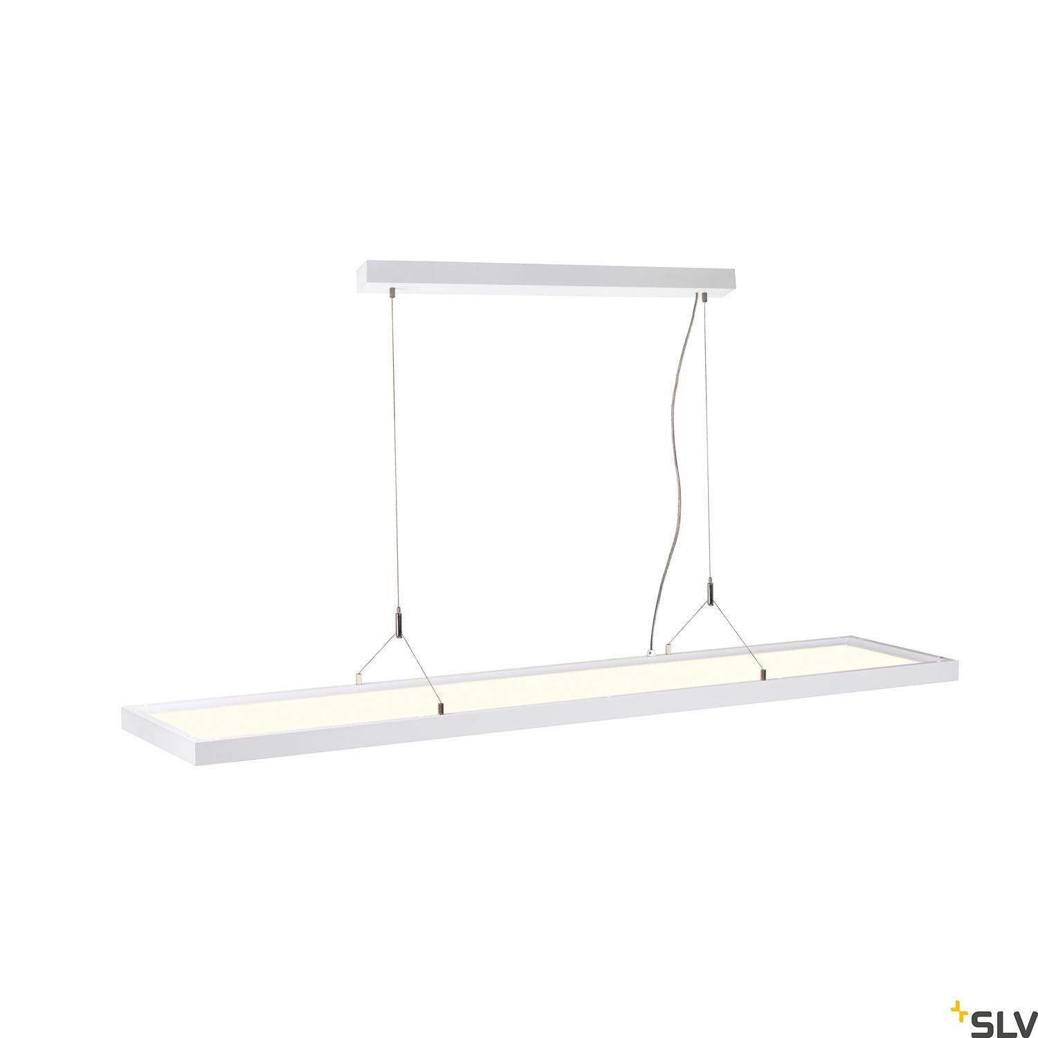 SLV WORKLIGHT DALI, white pendant light, 57W 4000K 80° 1005396