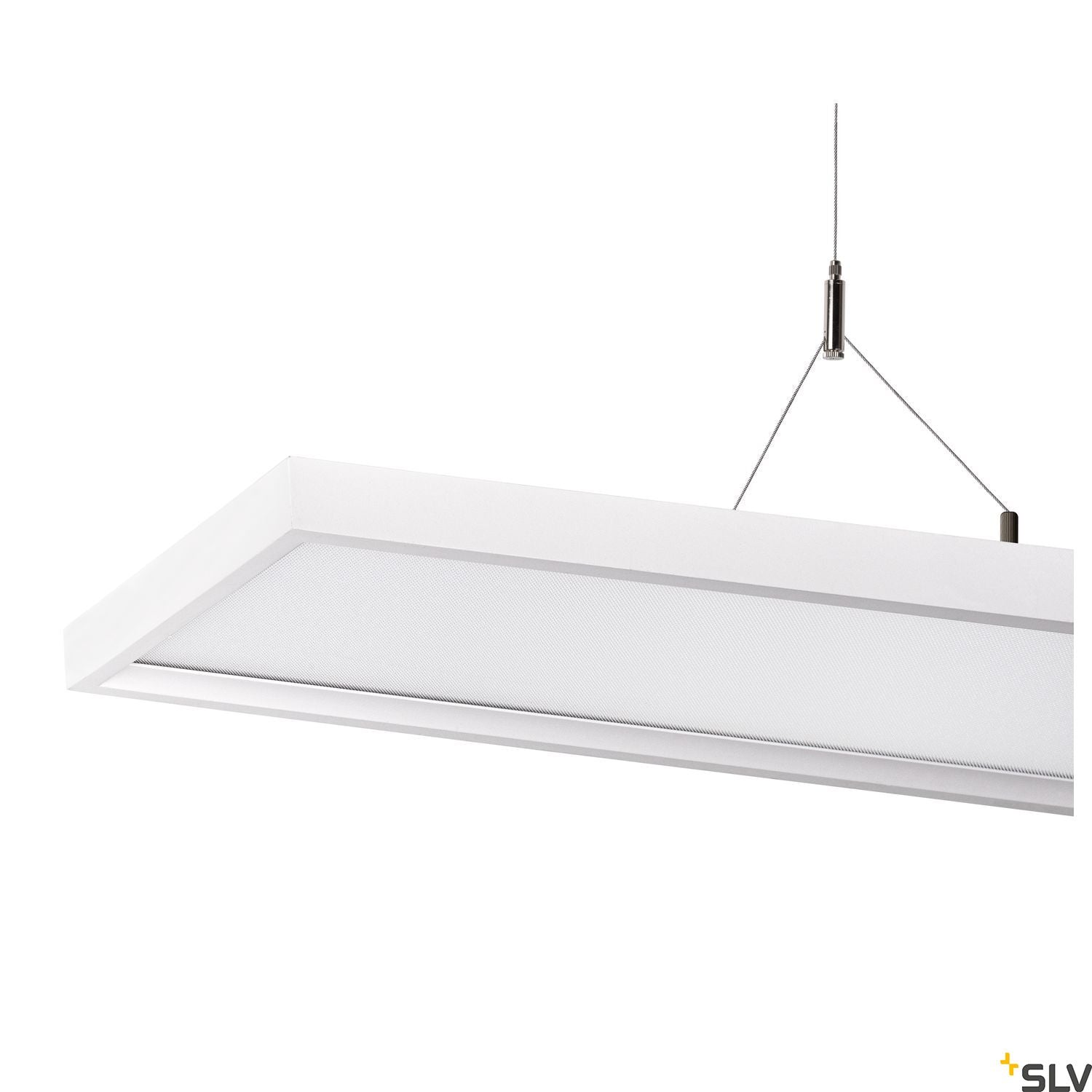 SLV WORKLIGHT DALI, white pendant light, 57W 4000K 80° 1005396