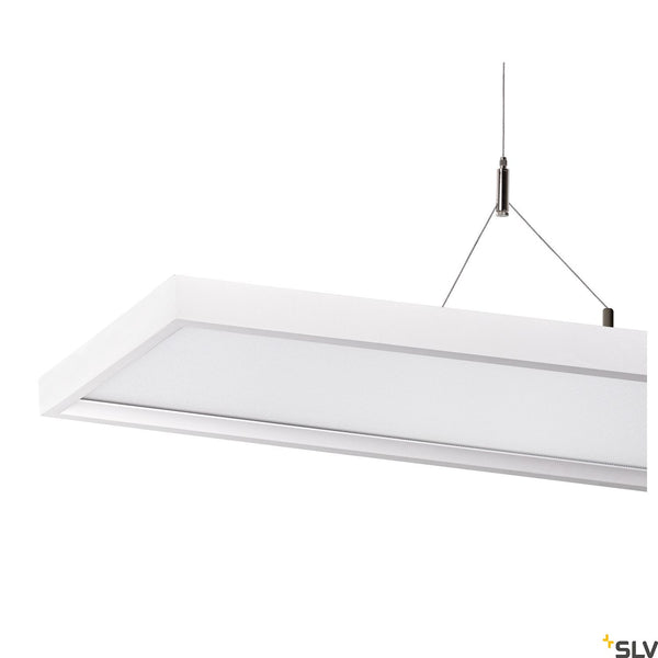 SLV WORKLIGHT DALI, white pendant light, 57W 4000K 80° 1005396
