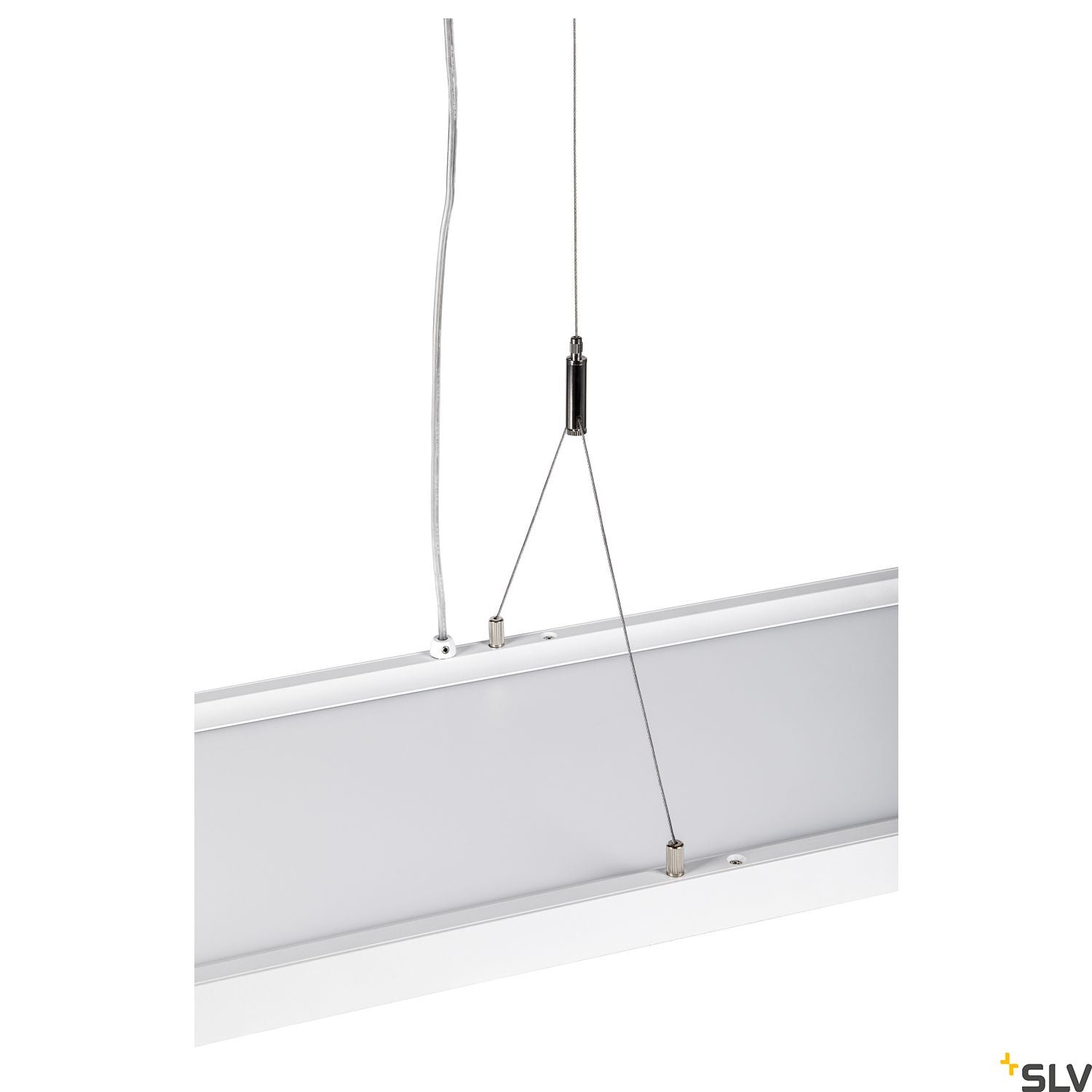 SLV WORKLIGHT DALI, white pendant light, 57W 4000K 80° 1005396