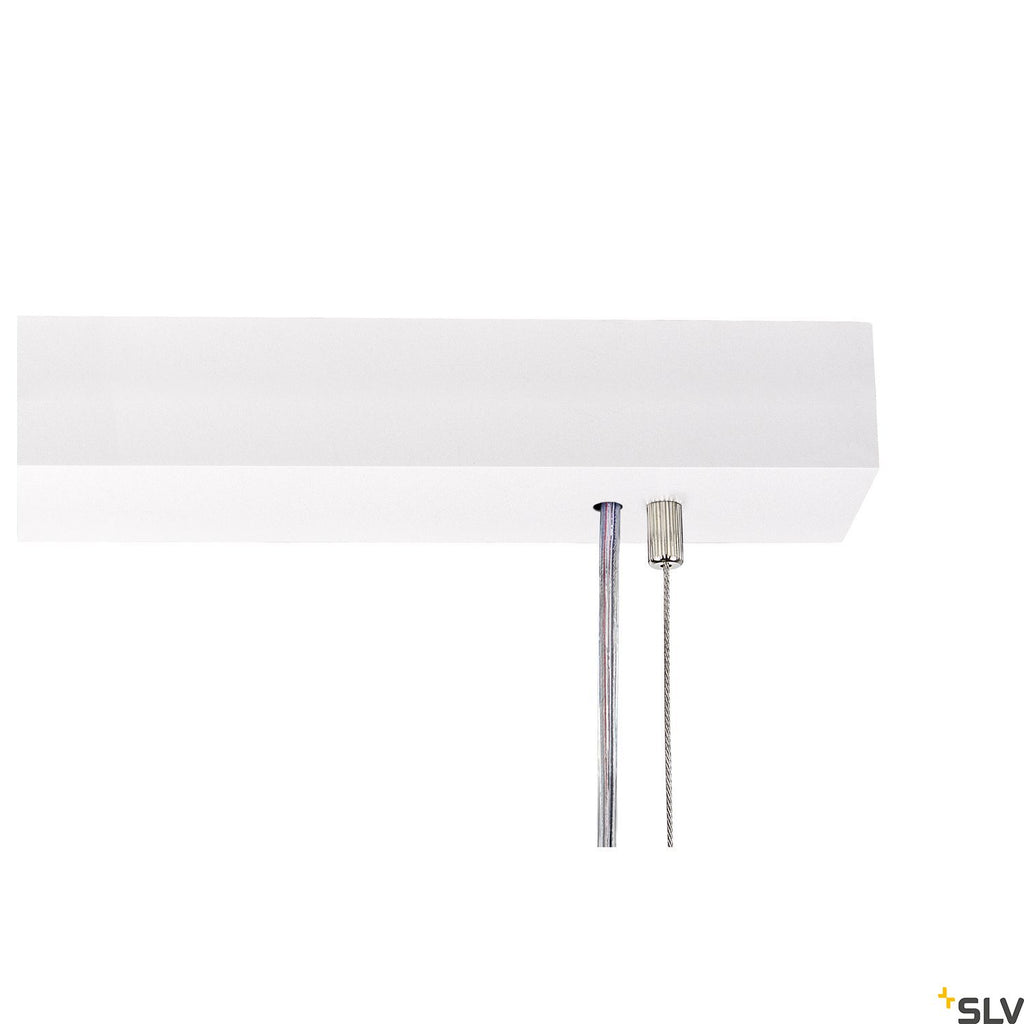 SLV WORKLIGHT DALI, white pendant light, 57W 4000K 80° 1005396