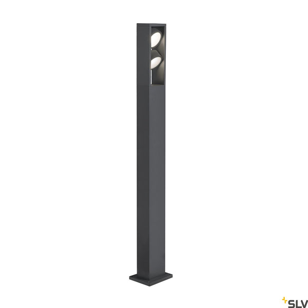 SLV ESKINA FRAME 125 Pole double, anthracite free-standing lamp, 27W 3000/4000K 95° 1005439