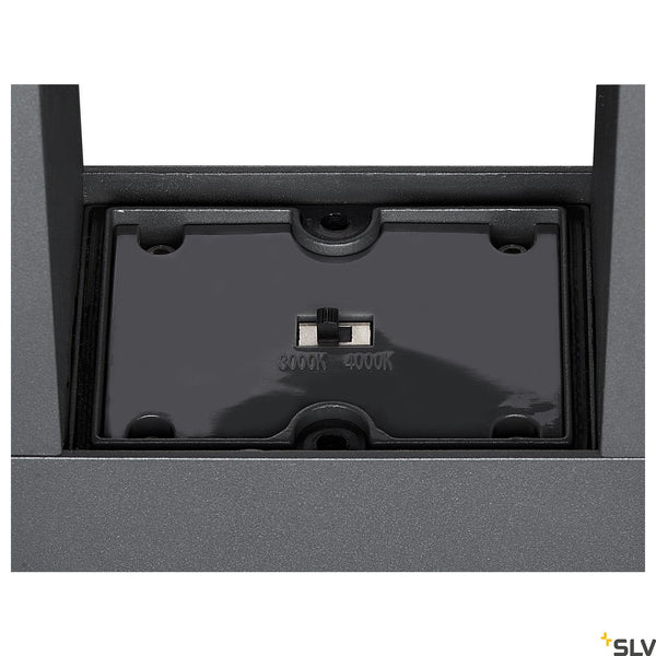 SLV ESKINA FRAME 125 Pole double, anthracite free-standing lamp, 27W 3000/4000K 95° 1005439