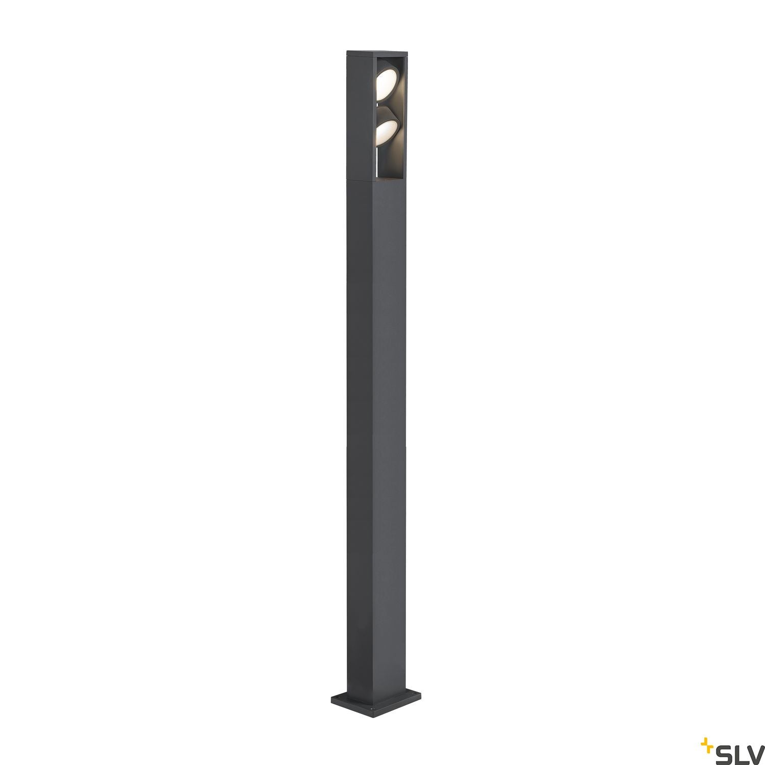 SLV ESKINA FRAME 175 Pole double, anthracite free-standing lamp, 27W 3000/4000K 95° 1005440