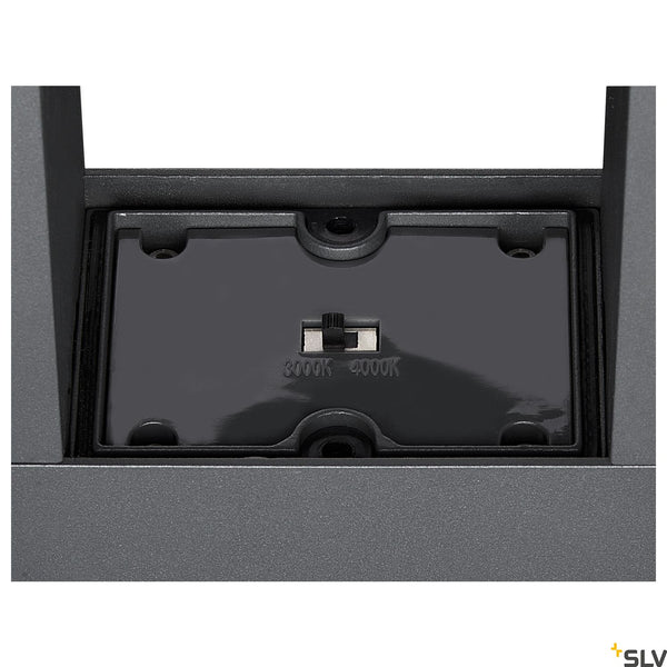 SLV ESKINA FRAME 175 Pole double, anthracite free-standing lamp, 27W 3000/4000K 95° 1005440
