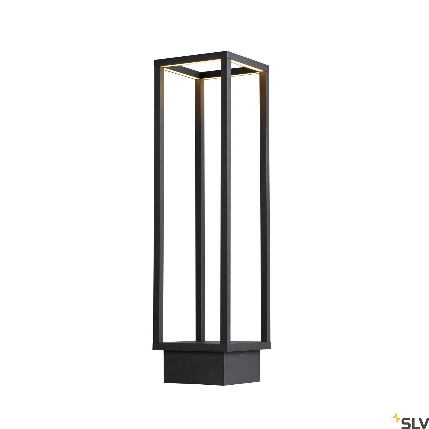 SLV QUADRULO, anthracite / white free-standing lamp, 7W 3000K 1005442