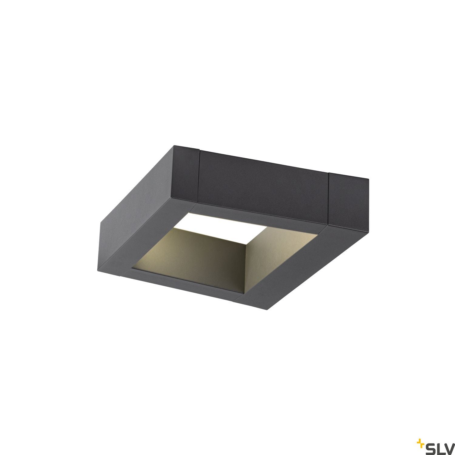 SLV BOOKAT, anthracite wall-mounted light, 15W 3000/4000K 1005443