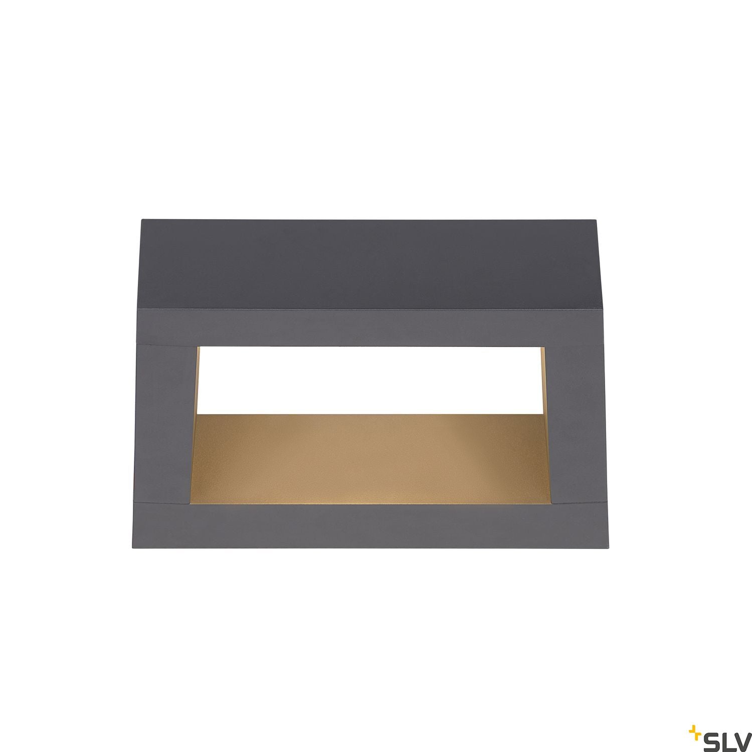 SLV BOOKAT, anthracite wall-mounted light, 15W 3000/4000K 1005443
