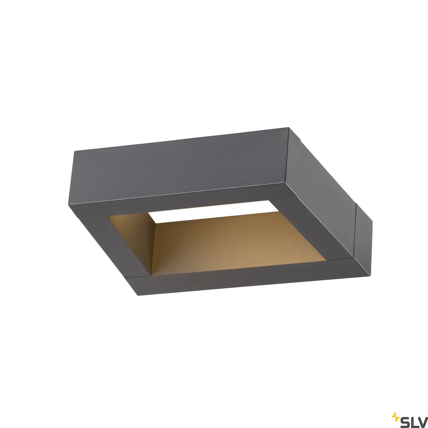 SLV BOOKAT, anthracite wall-mounted light, 15W 3000/4000K 1005443