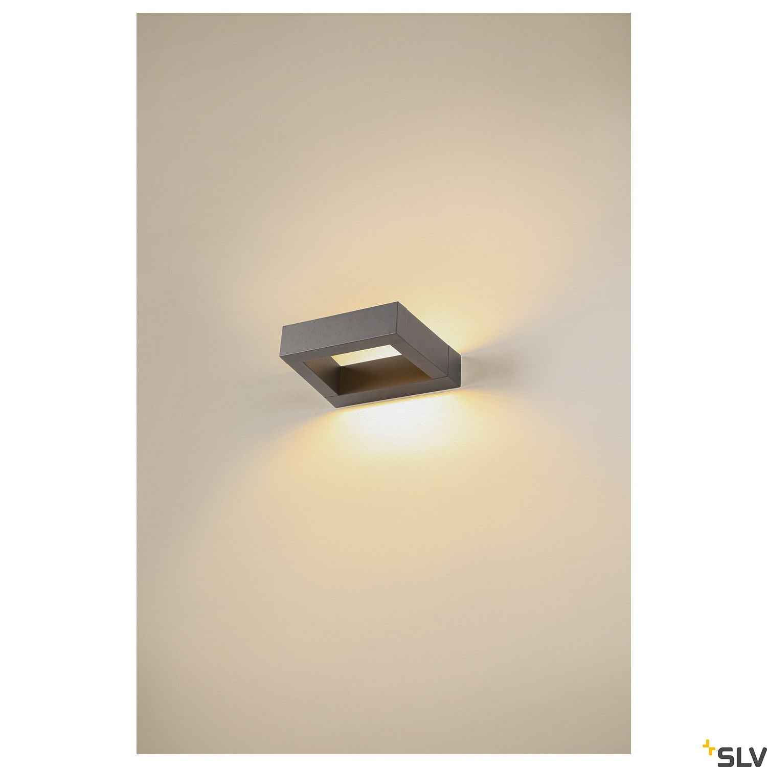 SLV BOOKAT, anthracite wall-mounted light, 15W 3000/4000K 1005443