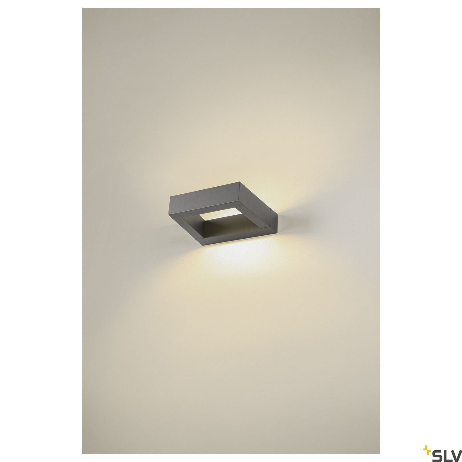 SLV BOOKAT, anthracite wall-mounted light, 15W 3000/4000K 1005443