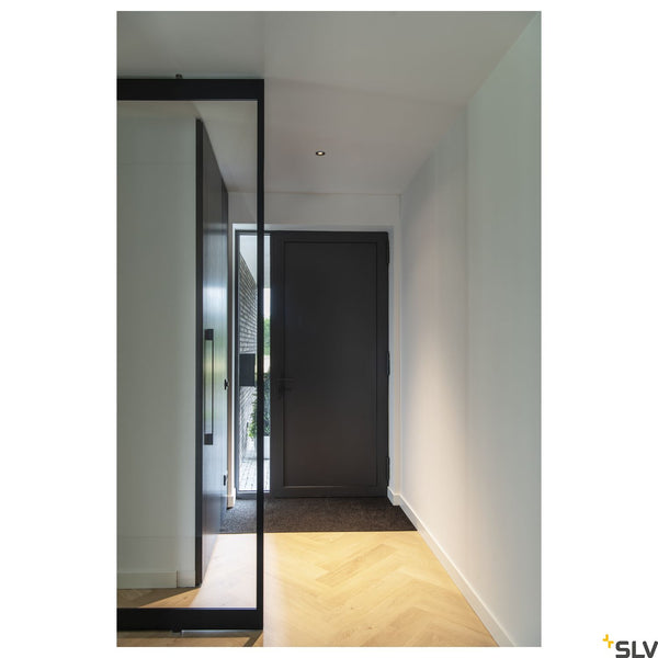 SLV NUMINOS® XS, black recessed ceiling light, 3000K 40° 1005520