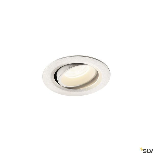 SLV NUMINOS® MOVE XS, white recessed ceiling light, 4000K 40° 1005604