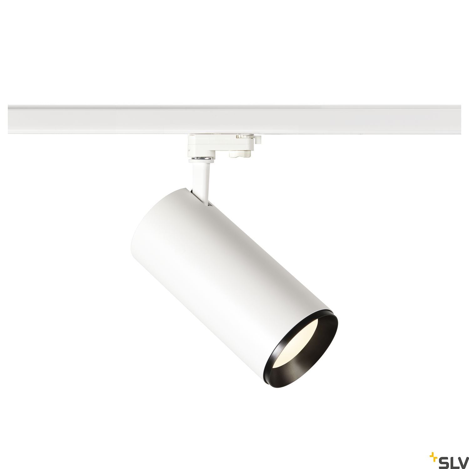 SLV NUMINOS Dimmable, white / black 3-phase spot, 36W 4000K 60° 1005740
