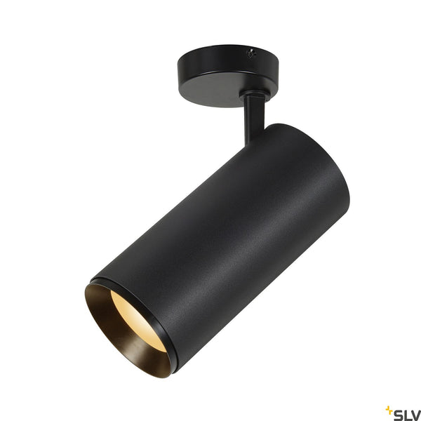 SLV NUMINOS® SPOT DALI XL, black ceiling mounted light, 36W 2700K 24° 1005741