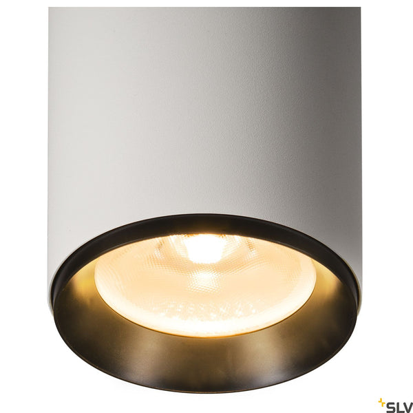 SLV NUMINOS® DALI XL, white / black ceiling mounted light, 36W 2700K 24° 1005762