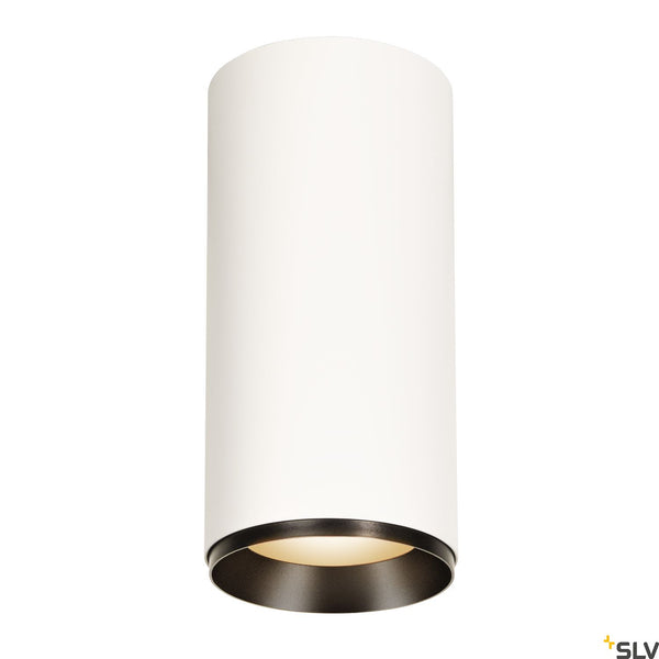 SLV NUMINOS® DALI XL, white / black ceiling mounted light, 36W 3000K 24° 1005768
