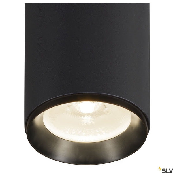 SLV NUMINOS® DALI XL, black ceiling mounted light, 36W 4000K 60° 1005773