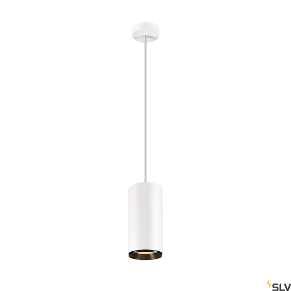 SLV NUMINOS® DALI XL, white / black pendant light, 36W 2700K 36° 1005781