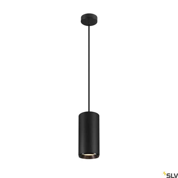 SLV NUMINOS® DALI XL, black pendant light, 36W 3000K 24° 1005783