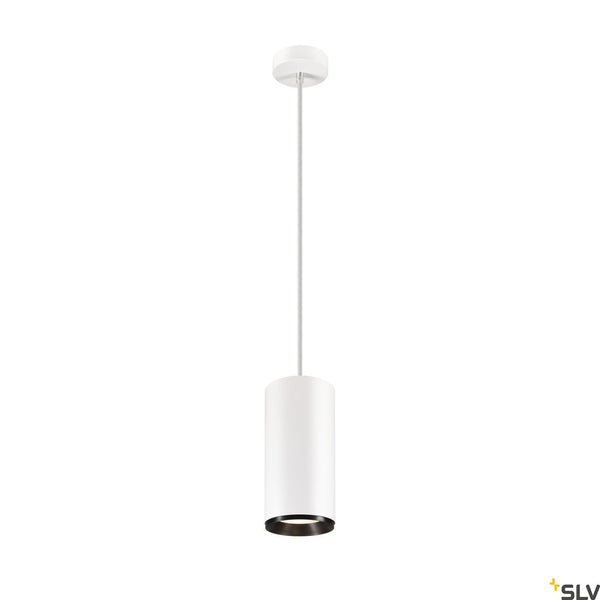 SLV NUMINOS® DALI XL, white / black pendant light, 36W 4000K 36° 1005793