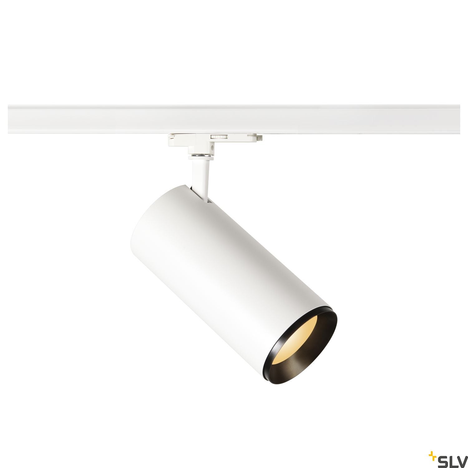 SLV NUMINOS® DALI XL, white / black 3-phase spot, 36W 2700K 36° 1005799