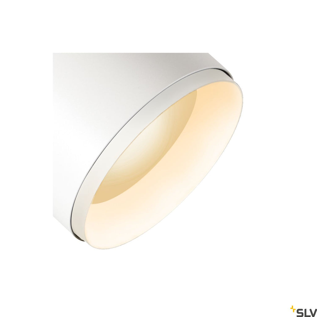 SLV NUMINOS® DALI XL, white / black 3-phase spot, 36W 3000K 36° 1005805