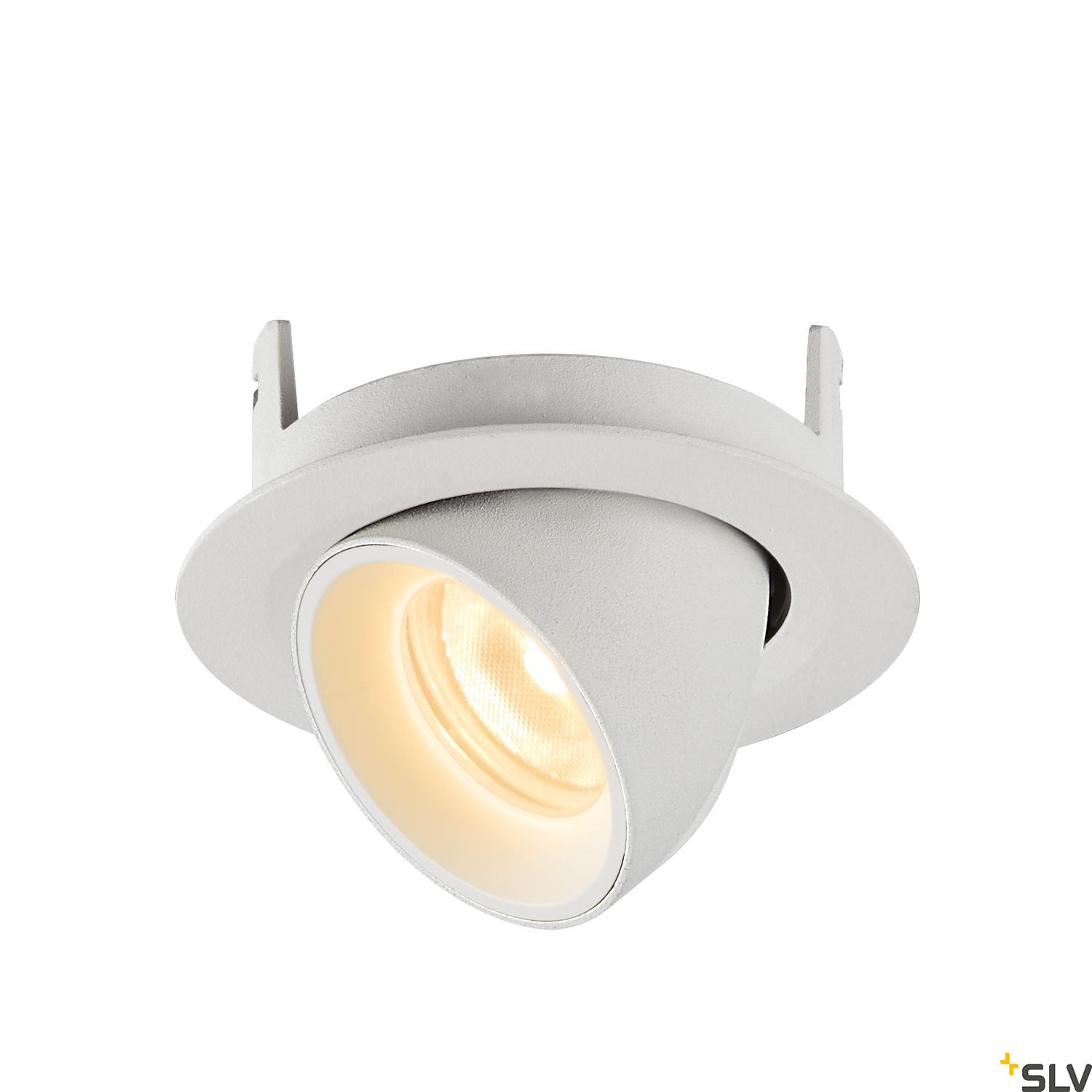 SLV NUMINOS® GIMBLE XS, white recessed ceiling light, 3000K 40° 1005844