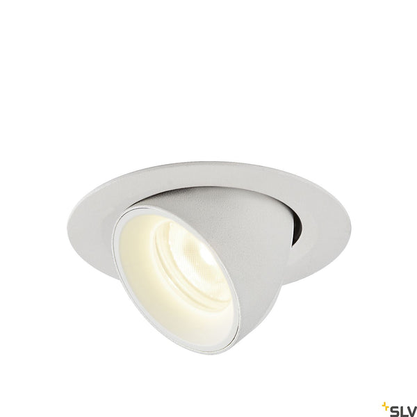 SLV NUMINOS® GIMBLE XS, white recessed ceiling light, 4000K 55° 1005865