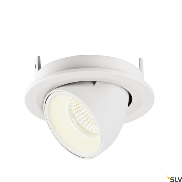 SLV NUMINOS® GIMBLE S, white recessed ceiling light, 4000K 20° 1005913