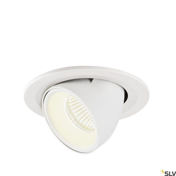 SLV NUMINOS® GIMBLE S, white recessed ceiling light, 4000K 55° 1005919