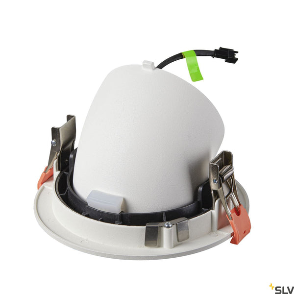 SLV NUMINOS® GIMBLE L, white / black recessed ceiling light, 4000K 20° 1006020
