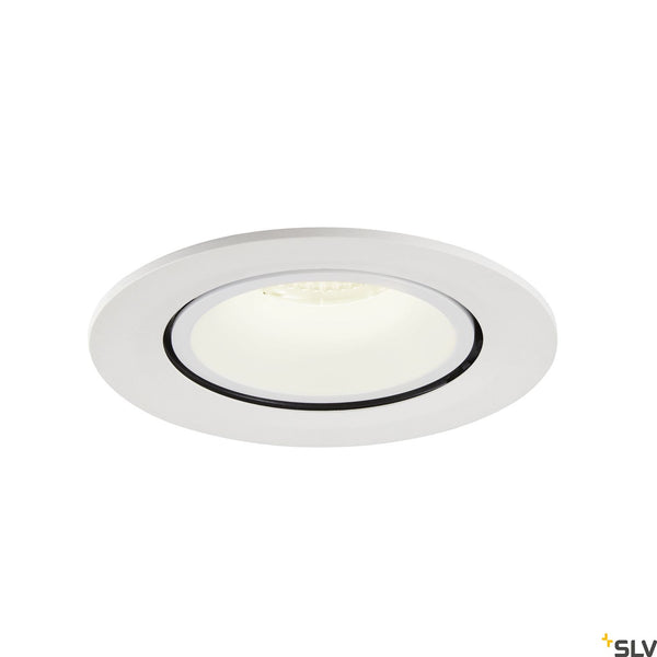SLV NUMINOS® GIMBLE L, white recessed ceiling light, 4000K 40° 1006024