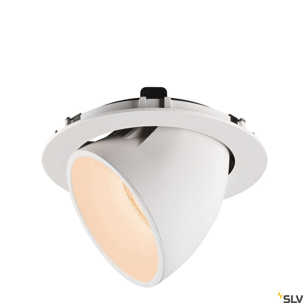 SLV NUMINOS® GIMBLE XL, white recessed ceiling light, 2700K 40° 1006042