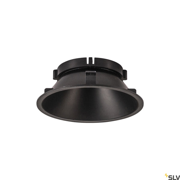 SLV NUMINOS® GIMBLE XL, black recessed ceiling light, 3000K 40° 1006050