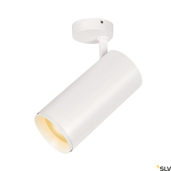 SLV NUMINOS® SPOT XL PHASE, white / black ceiling mounted light, 36W 2700K 36° 1006087