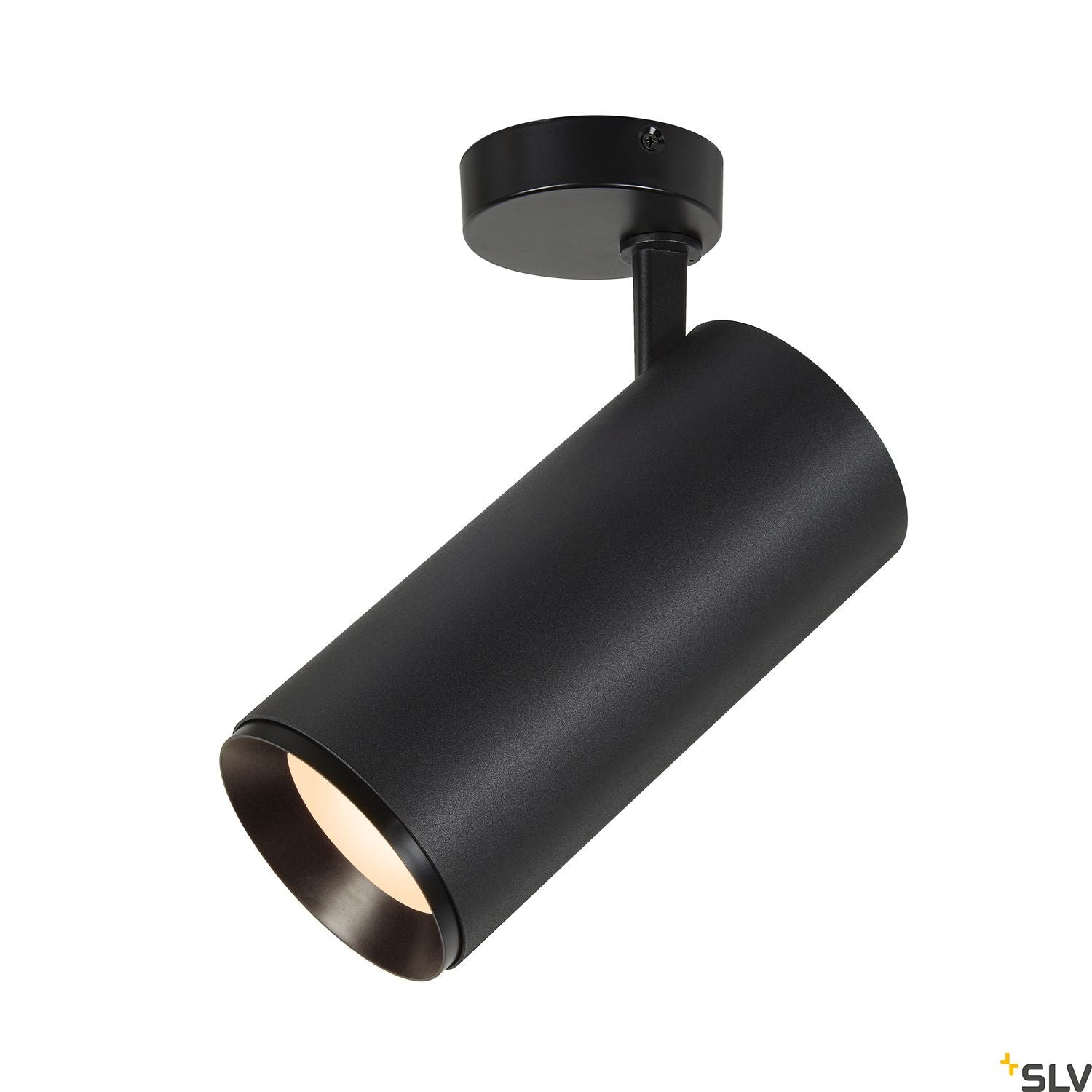 SLV NUMINOS® SPOT Dimmable, black ceiling mounted light, 36W 3000K 36° 1006090