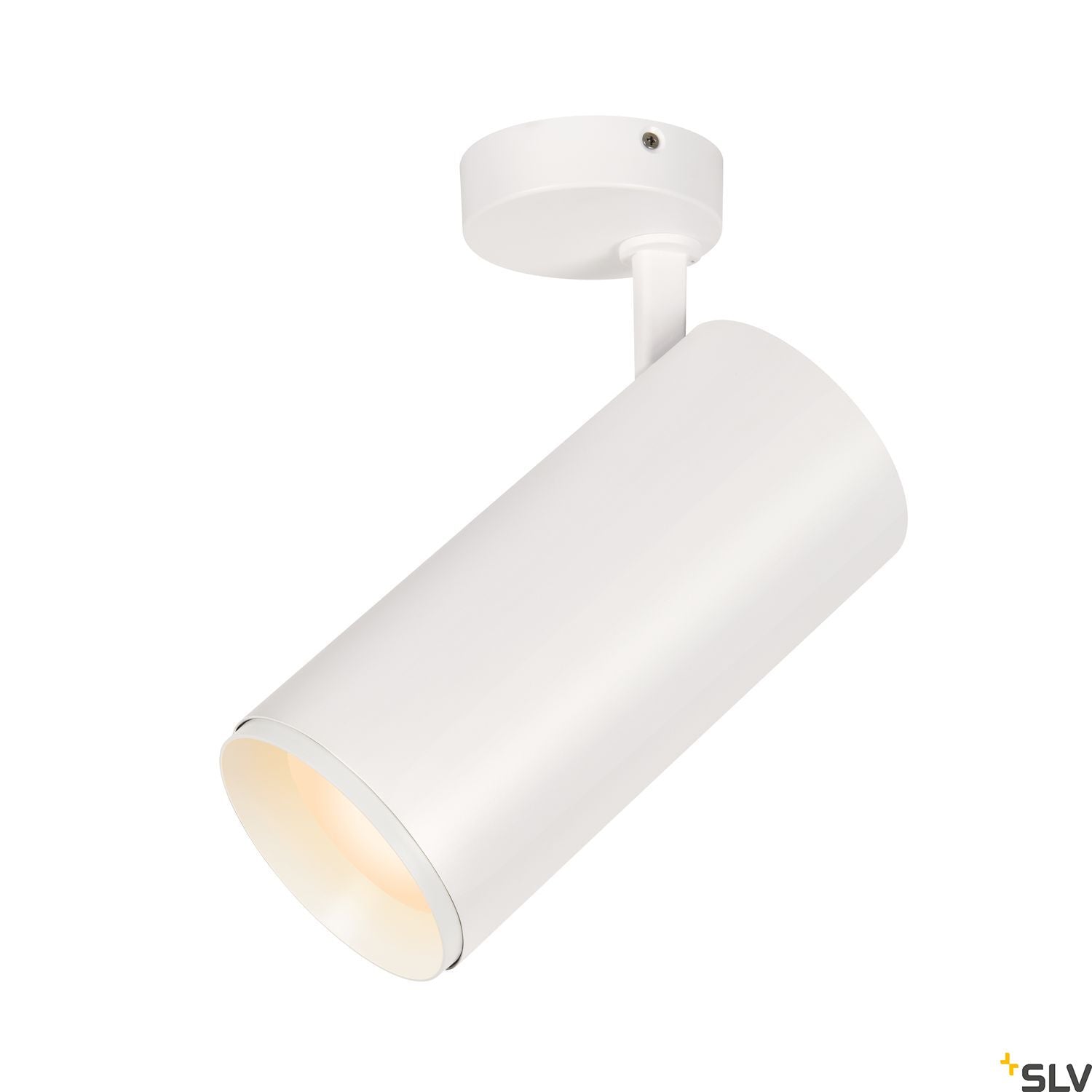 SLV NUMINOS® SPOT Dimmable, white / black ceiling mounted light, 36W 3000K 36° 1006093