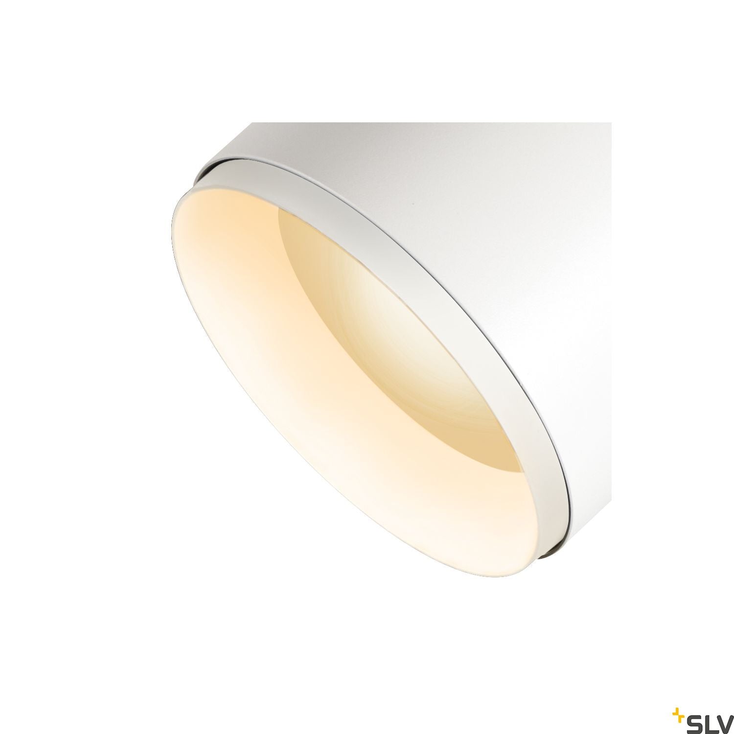 SLV NUMINOS® SPOT Dimmable, white / black ceiling mounted light, 36W 3000K 36° 1006093
