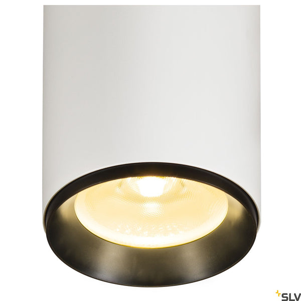 SLV NUMINOS® SPOT XL PHASE, white / black ceiling mounted light, 36W 3000K 60° 1006094