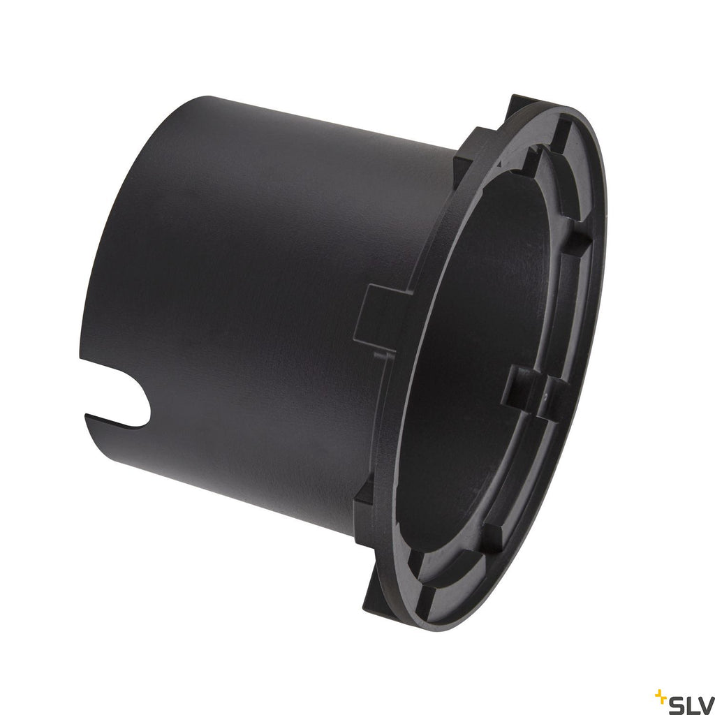 SLV ROCCI 200 EL round, black in-ground light 16W 3000K 120° 1006104