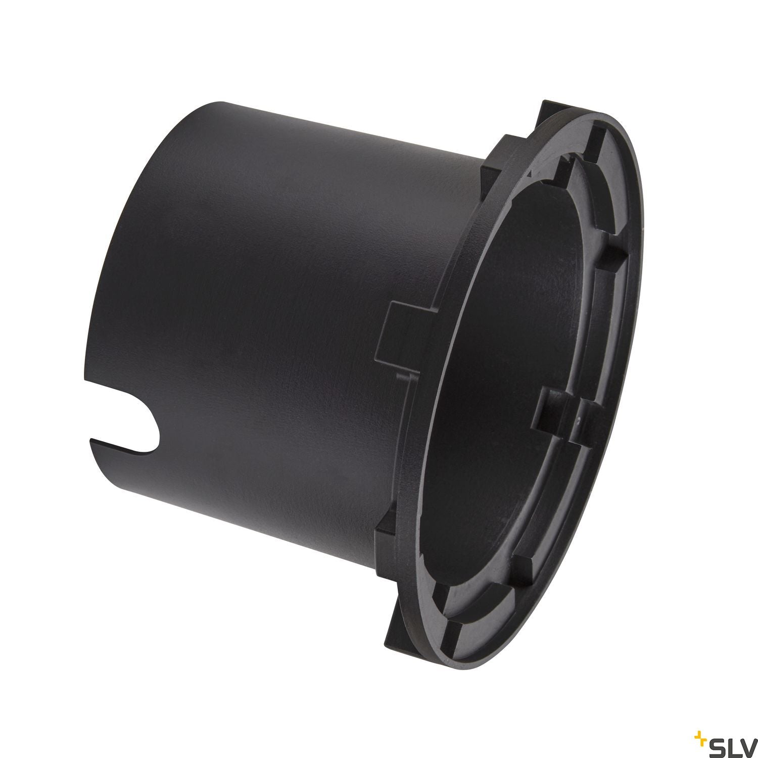 SLV ROCCI 200 EL round, black in-ground light 16W 3000K 120° 1006104